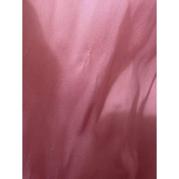 Vanity Fair Pink Ruffle Robe Nightgown Peignoir Lace Sheer Barbie USA Vintage - Picture 14 of 15
